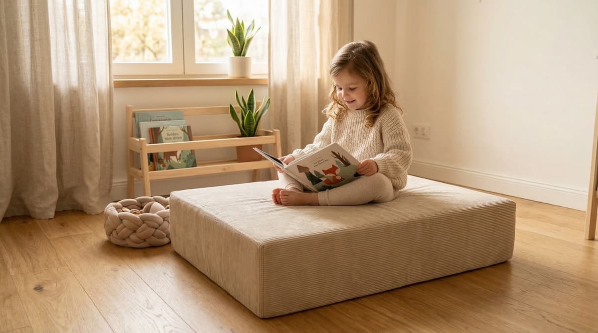 AngeLove furniture in a Scandinavian children's room